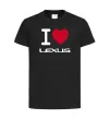 Детская футболка I Love Lexus Черный фото