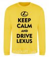 Свитшот Drive Lexus Солнечно желтый фото