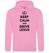 Мужская толстовка (худи) Drive Lexus Розовый фото