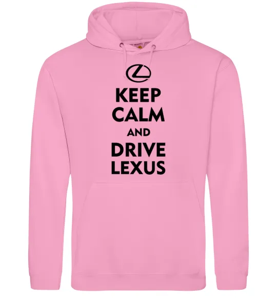 Женская толстовка (худи) Drive Lexus Розовый фото