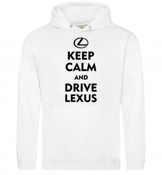 Женская толстовка (худи) Drive Lexus Белый фото