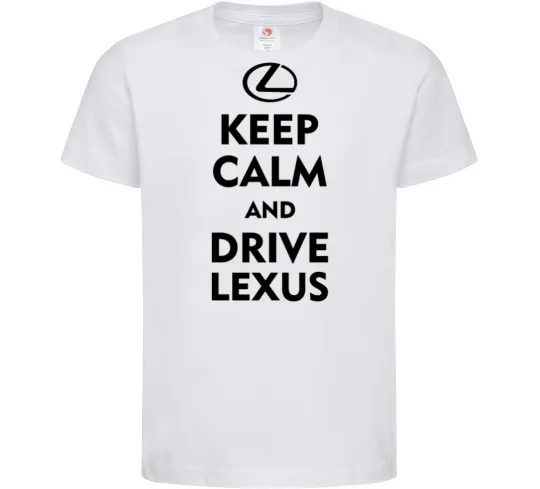 Детская футболка Drive Lexus Белый фото