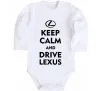 Дитячий бодік Drive Lexus Білий фото