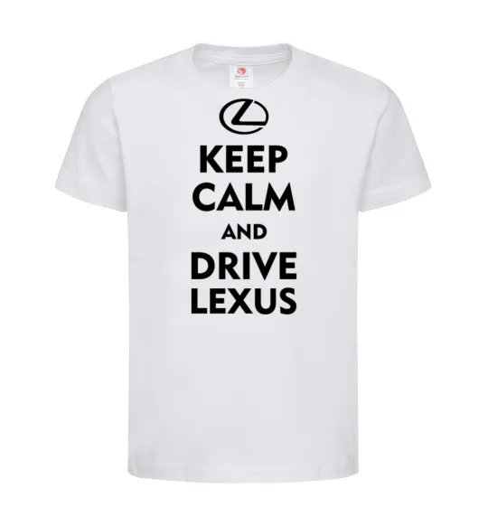 Детская футболка Drive Lexus Белый фото