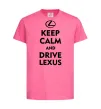 Детская футболка Drive Lexus Ярко-розовый фото