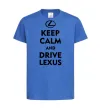 Детская футболка Drive Lexus Ярко-синий фото