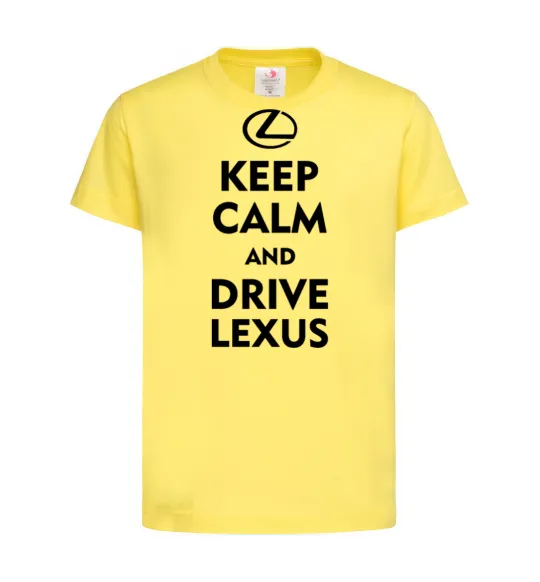 Детская футболка Drive Lexus Лимонный фото