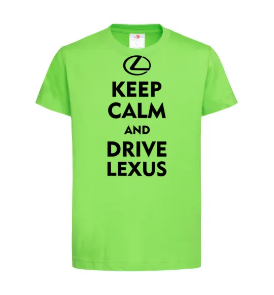 Детская футболка Drive Lexus Лаймовый фото