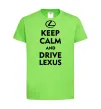 Детская футболка Drive Lexus Лаймовый фото
