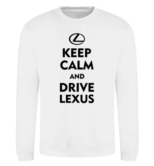 Свитшот Drive Lexus Белый фото