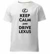 Мужская премиум футболка Drive Lexus Белый фото