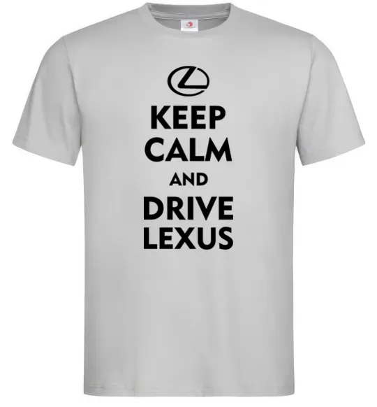 Мужская футболка Drive Lexus Серый фото