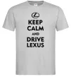 Мужская футболка Drive Lexus Серый фото