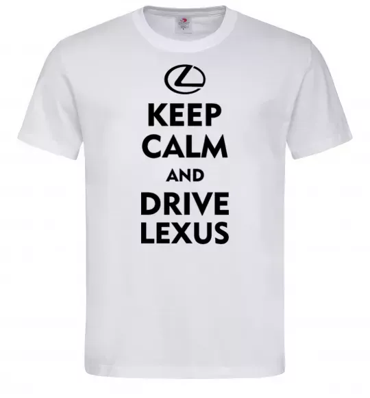 Мужская футболка Drive Lexus Белый фото