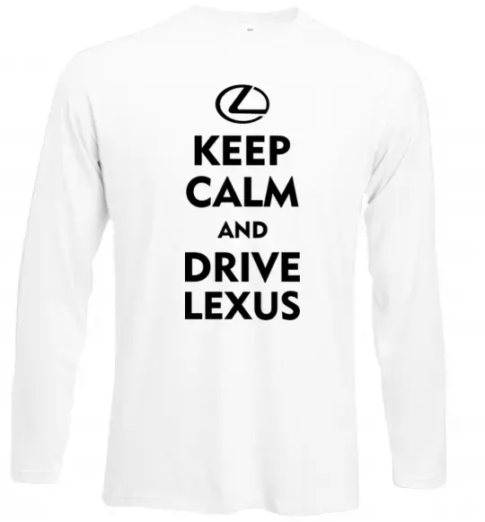 Лонгслів Drive Lexus Білий фото