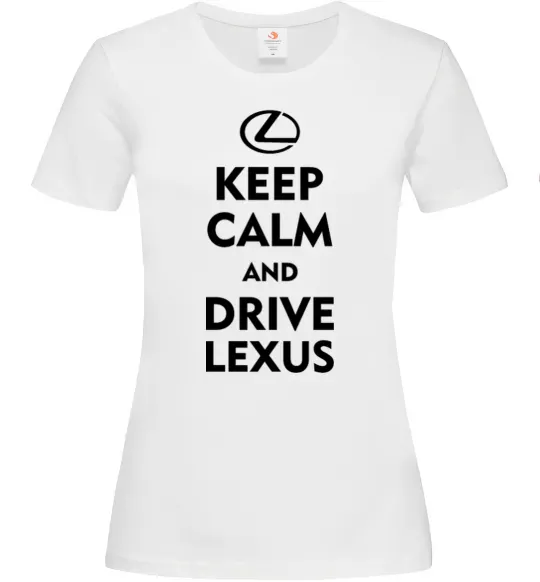 Женская футболка Drive Lexus Белый фото