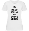 Женская футболка Drive Lexus Белый Женская футболка Drive Lexus Белый фото
