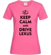 Женская футболка Drive Lexus Ярко-розовый Женская футболка Drive Lexus Ярко-розовый фото