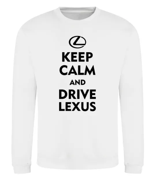 Свитшот Drive Lexus Белый фото