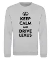 Свитшот Drive Lexus Серый меланж Свитшот Drive Lexus Серый меланж фото