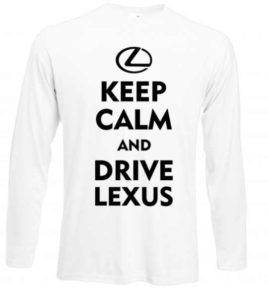 Лонгслів Drive Lexus Білий фото