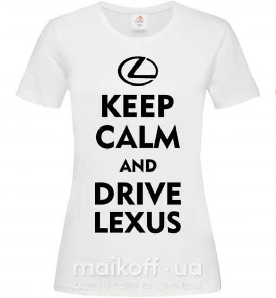 Женская футболка Drive Lexus Белый фото