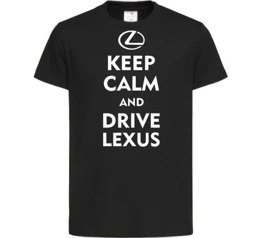 Детская футболка Drive Lexus Черный фото
