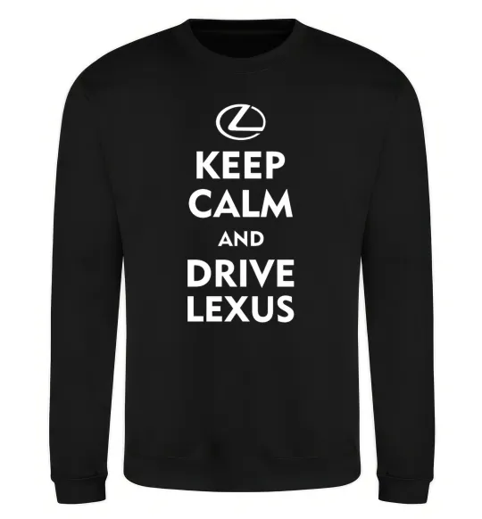 Свитшот Drive Lexus Черный фото
