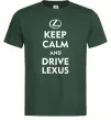 Мужская футболка Drive Lexus Темно-зеленый фото
