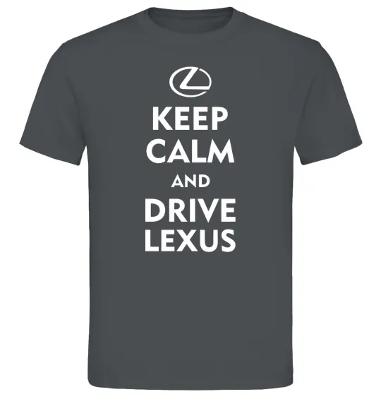 Мужская футболка Drive Lexus Графит фото
