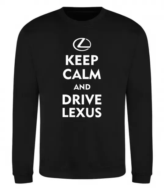 Свитшот Drive Lexus Черный фото