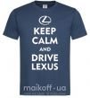 Мужская футболка Drive Lexus Темно-синий фото