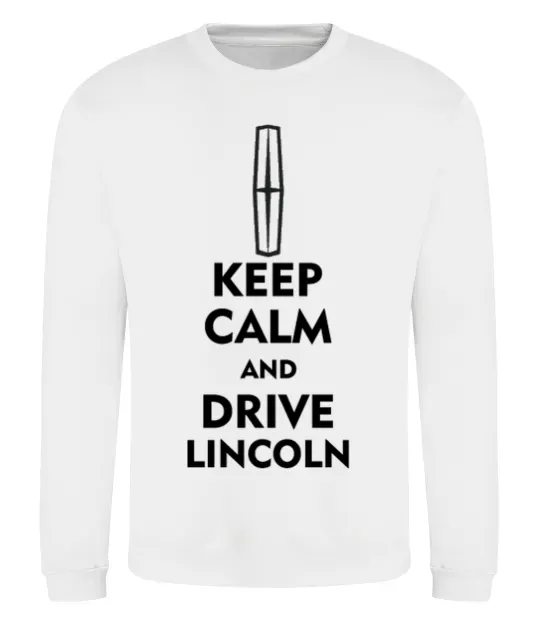 Свитшот Drive Lincoln Белый фото