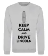 Свитшот Drive Lincoln Серый меланж Свитшот Drive Lincoln Серый меланж фото