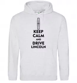 Мужская толстовка (худи) Lincoln one love Черный фото