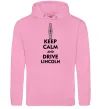 Жіноча толстовка (худі) Drive Lincoln Рожевий фото