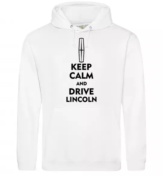 Женская толстовка (худи) Drive Lincoln Белый фото