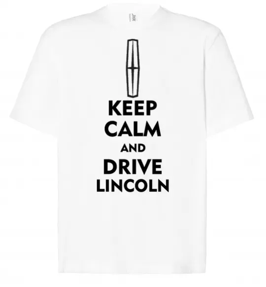 Футболка Оверсайз Drive Lincoln Белый фото