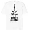 Футболка Оверсайз Drive Lincoln Белый фото