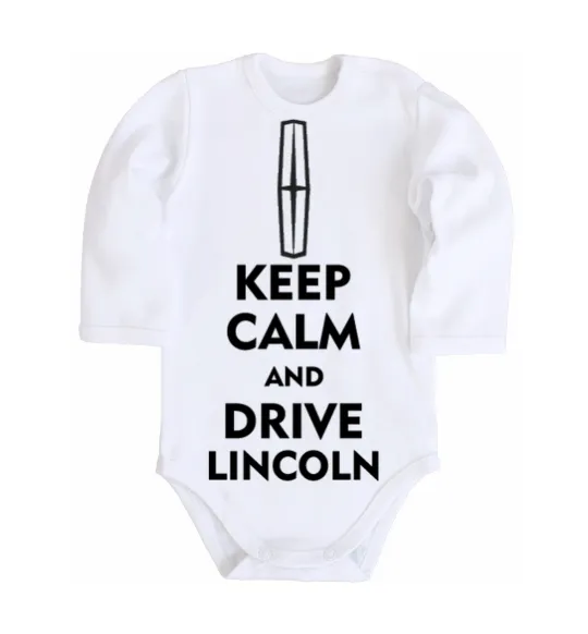Детский боди Drive Lincoln Белый фото