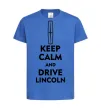 Детская футболка Drive Lincoln Ярко-синий фото
