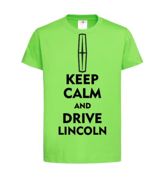 Детская футболка Drive Lincoln Лаймовый фото