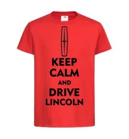 Детская футболка Drive Lincoln Красный фото
