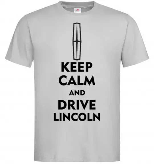 Мужская футболка Drive Lincoln Серый фото