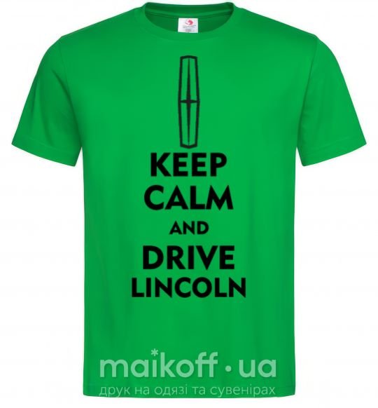 Чоловіча футболка Drive Lincoln Зелений фото