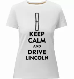 Женская премиум футболка Lincoln one love Черный фото