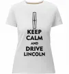 Женская премиум футболка Drive Lincoln Белый фото