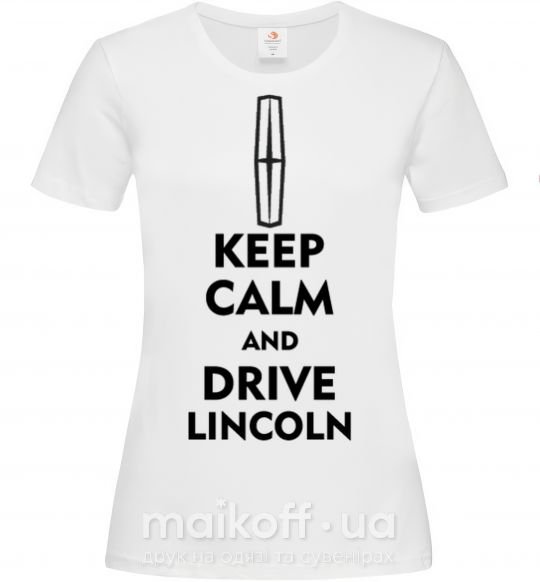 Жіноча футболка Drive Lincoln Білий фото