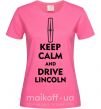 Жіноча футболка Drive Lincoln Яскраво-рожевий фото