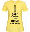 Жіноча футболка Drive Lincoln Лимонний фото
